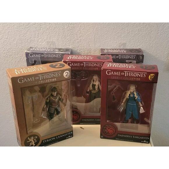 Funko Game of Thrones Legacy Collection Set of 5 Figures #2,3,5,6,12 See Desc. - Picture 14 of 14